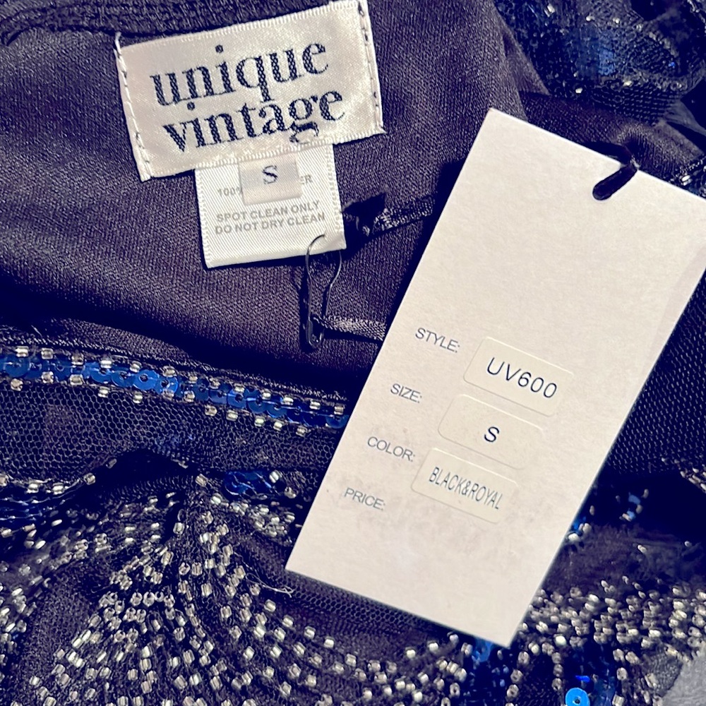 NWT Unique Vintage Roaring ‘20s Flapper Dress Small - Picture 5 of 5